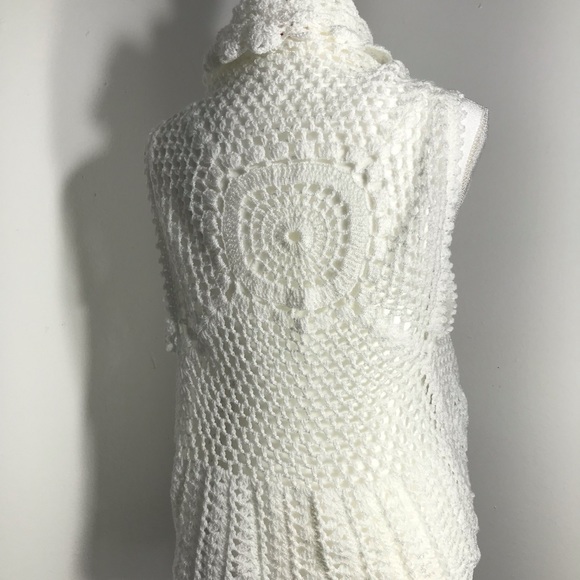 Top white crochet - Picture 8 of 11
